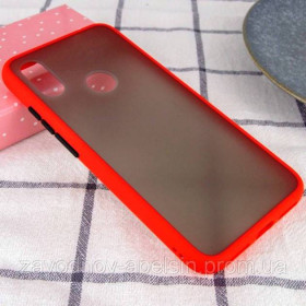 Чохли, бампера Чехлы, бампера ^/--/^ Xiaomi Redmi Note 7 Чехол матовый Frame Case TPU+PC (красный) ^_^^^ Xiaomi Redmi Note 7 Чехол матовий Frame Case TPU+PC (червоний) - фото фото фото