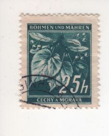 Чехословаччина Чехословакия ^/--/^ Богемия и Моравия 23 A /--/ 1 25 /--/ h dk bl grn ^_^^^ Богемія і Моравія 23 A /--/ 1 25 /--/ h dk bl grn - фото фото фото