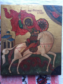 Ікони Иконы ^/--/^ Икона Георгий Победоносец ^_^^^ Ікона Георгій Побідоносець - фото фото фото