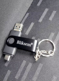 USB флешнакопичувачі USB флешнакопители ^/--/^ Флешка 3 в 1 USB 2.0 + TYPE-C + micro USB 64 /--/ GB для ПК и телефона новая пластик ^_^^^ Флешка 3 в 1 USB 2.0 + TYPE-C + micro USB 64 /--/ GB для ПК і телефону нова пластик - фото фото фото