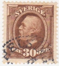 Інші країни Другие страны ^/--/^ Швеция 1891  г. № 47 гашеная ^_^^^ Швеція 1891 р. No 47 гашена - фото фото фото