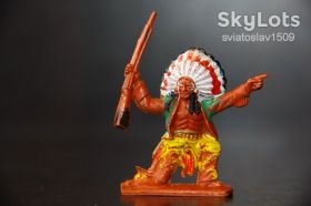 Фігурки, солдатики Фигурки, солдатики ^/--/^ индеец с ружьем 50-54 /--/ мм LONE STAR Англия ^_^^^ індіанець з рушницею 50-54 /--/ мм LONE STAR Англія - фото фото фото