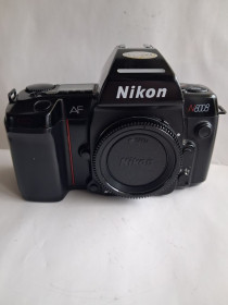 Вінтажні фотоапарати Винтажные фотоаппараты ^/--/^ Nikon F /--/ 8008       (F /--/ 801) ^_^^^ Nikon fF /--/ 8008 (F /--/ 801), об'єктив 28-85, f 3.5-4.5 - фото фото фото