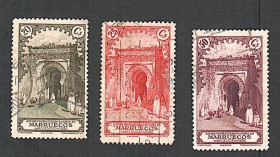 Марокко Марокко ^/--/^ Испанское Марокко  (1928) Колония. Местные мотивы. Архитектура ^_^^^ Іспанське Марокко (1928) Колонія. Місцеві мотиви. Архітектура - фото фото фото