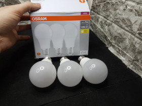 Лампи, лампочки Лампы, лампочки ^/--/^ Набір матових світлодіодних ламп Osram *80962 ^_^^^ Набор матовых светодиодных ламп Osram * 80962 - фото фото фото