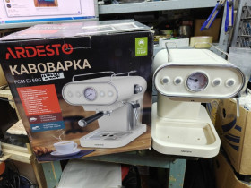 Кавоварки, кавові машини, кавомолки Кофеварки, кофемашины, кофемолки ^/--/^ Кофеварка эспрессо Ardesto FCM-E /--/ 15 /--/ BG № 26200321 ^_^^^ Кафеварка еспресо Ardesto FCM-E /--/ 15 /--/ BG No 26200321 - фото фото фото