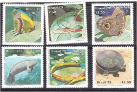 Фауна Фауна ^/--/^ NM Фауна Бразилия  1979 г MNH - ^_^^^ NM Фауна Бразилія 1979 - фото фото фото