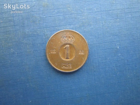 Швеція Швеция ^/--/^ Монета 1 ере Швеція 1953 ^_^^^ Монета 1 эре Швеция 1953 - фото фото фото