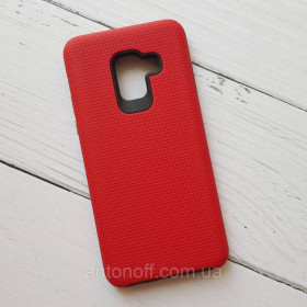 Зарядні пристрої Зарядные устройства ^/--/^ Чохол для Samsung Galaxy A /--/ 8 2018 (A /--/ 530) протиударний, червоний ^_^^^ Чехол Samsung A /--/ 530 /--/ F Galaxy A /--/ 8 2018 для телефона противоударный Red - фото фото фото