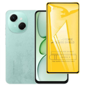 Чохли, бампера Чехлы, бампера ^/--/^ Захисне скло TDG 9 /--/ D для Tecno Spark Go 1 (KL /--/ 4) повна проклейка чорний ^_^^^ Защитное стекло TDG 9 /--/ D для Tecno Spark Go 1 (KL /--/ 4) полная проклейка черный - фото фото фото