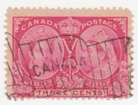 Північна Америка Северная Америка ^/--/^ Канада 1897 г..№ 32 гашеная ^_^^^ Канада 1897 р. No 32 гашена - фото фото фото