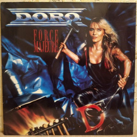 Платівки Пластинки ^/--/^ Doro EX Warlock - Force Majeure - 1989.    (LP). 12. Vinyl. Пластинка. Germany. ^_^^^ Doro EX Warlock - Force Majeure - 1989. 12.Vinyl. Пластинка. Germany. - фото фото фото
