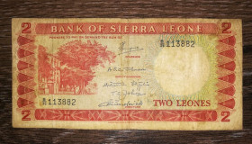 Сьєрра-Леоне Сьерра-Леоне ^/--/^ SIERRA LEONE  Сьєрра-Леоне 2 леоне 1964 - 1970 підписи тип 4. ^_^^^ SIERRA LEONE Сьерра-Леоне 2 леоне 1964 - 1970 подписи тип 4. - фото фото фото