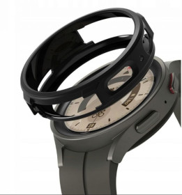 Розумні годинники (Smart watch) Умные часы (Smart watch) ^/--/^ Ringke гумова накладка для Samsung Galaxy Watch 5  44 /--/ mm ^_^^^ Ringke резиновая накладка для Samsung Galaxy Watch 5 44 /--/ mm - фото фото фото