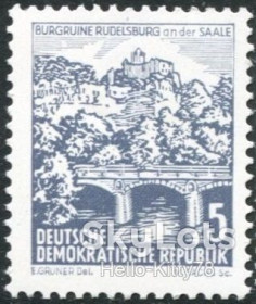 НДР, ФРН ГДР, ФРГ ^/--/^ ГДР 1961 туризм Mi 835 MNH ^_^^^ НДР 1961 туризм Mi 835 MNH - фото фото фото