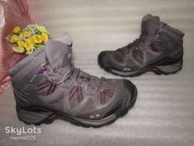 Черевики Ботинки ^/--/^ КЛАССНЫЕ БОТИНКИ ~SALOMON ~GORE TEX  р 37 ВЬЕТНАМ ^_^^^ Класні бійки ~ SALOMON ~ GORE TEX р 37 В'єтнам - фото фото фото