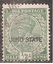Інші країни Другие страны ^/--/^ Бр.Индия     (Штат Джинд) 1934 Sc.126 гаш. ^_^^^ Бр.Індія (Штат Джинд) 1934 Sc.126 гаш. - фото фото фото