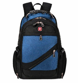 Рюкзаки Рюкзаки ^/--/^ Рюкзак швейцарський swissgear 8810 чоловічий міський / туристичний рюкзак для ноутбука синій ^_^^^ Рюкзак швейцарский swissgear 8810 мужской городской / туристический рюкзак для ноутбука синий - фото фото фото