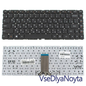 Клавіатури Клавиатуры ^/--/^ Клавиатура для ноутбука LENOVO (IdeaPad 100 /--/ S-14 /--/ IBR series) rus, black, без фрейма ^_^^^ Клавіатура для ноутбука LENOVO (IdeaPad 100 /--/ S-14 /--/ IBR series) rus, black, без фрейму - фото фото фото