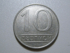 - року - года ^/--/^ Польща 10 злотих 1986 року #38968 ^_^^^ Польша 10 злотых 1986 года #38968 - фото фото фото