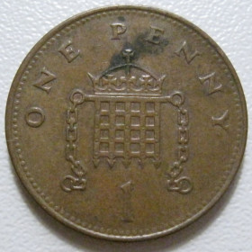 Єлизавета II (після ) Елизавета II (после ) ^/--/^ Велика Британія 1 пенні 1992 року Магнітна 43082 ^_^^^ Великобритания 1 пенни 1992 года Магнитная 43082 - фото фото фото