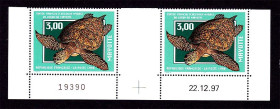 Фауна Фауна ^/--/^ Фауна  Майотт / Mayotte  1988 г MNH - черепаха ^_^^^ NM Фауна Майотт / Mayotte 1988 MNH - черепаха - фото фото фото