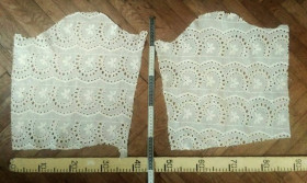 Тканина Ткань ^/--/^ Ткань  хлопок прошва  сливочного цвета  For Hand Made, поделок, рукоделия ^_^^^ Тканина бавовна прошва вершкового кольору For Hand Made, вироб, рукоділля - фото фото фото