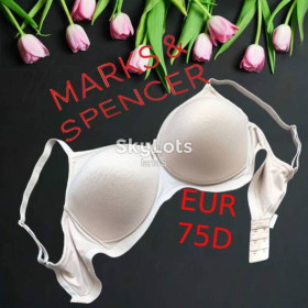Бюстгальтери Бюстгальтеры ^/--/^ Marks&amp;Spencer EUR 75 /--/ D Бюстгальтер мягкий поролон без косточки бежевый ^_^^^ Marks&amp;Spencer EUR 75 /--/ D Бюстгальтер м'який поролон без кісточки бежевий - фото фото фото