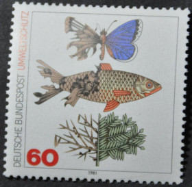 Інше Другое ^/--/^ ФРГ Охрана природы Флора Фауна 1981 ^_^^^ ФРН Охорона природи Флора Фауна 1981 - фото фото фото