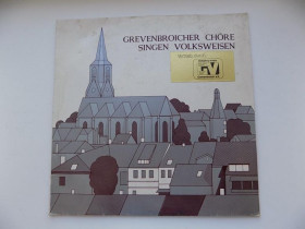 Платівки Пластинки ^/--/^ Виниловая пластинка Grevenbroicher Chore Singen Volksweisen Производство Германия ^_^^^ Виробництво Grevenbroicher Chore Singen Volksweisen - фото фото фото
