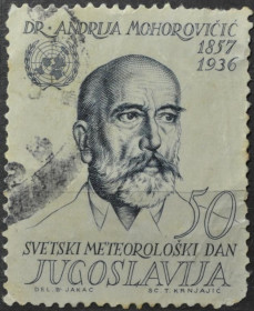 Інше Другое ^/--/^ Югославия Андрия Мохоровичич Геофизика Метеорология 1963 ^_^^^ Югославія Марія Мохорович Геофізика Метеорологія 1963 - фото фото фото
