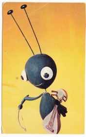 СРСР СССР ^/--/^ Куклы Муравей музыкант 1968 Клейменовой Р /--/ 11 /--/ В ^_^^^ Кукли Муравей музикант 1968 Клейменовий Р /--/ 11 /--/ В - фото фото фото