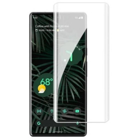 Чохли, бампера Чехлы, бампера ^/--/^ Захисне скло Fiji Curved UV для Google Pixel 7 Pro анти-відбитки (з клеєм та УФ лампой) Clear ^_^^^ Защитное стекло Fiji Curved UV для Google Pixel 7 Pro антиотпечатки (с клеем и УФ лампой) Clear - фото фото фото