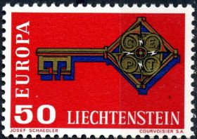 Бенілюкс Бенилюкс ^/--/^ Лихтенштейн. Европа (серия)** 1968 г. ^_^^^ Ліхтенштейн. Європа (серія) 1968 - фото фото фото