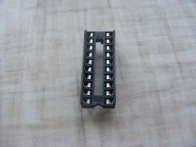 Порти, роз'єми Порты, разъемы ^/--/^ Панелька 20 pin      (20018-2) ^_^^^ Панелька 20 pin (20018-2) - фото фото фото