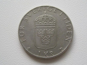 Швеція Швеция ^/--/^ Швеция 1 крона 1989 года 30760 ^_^^^ Швеція 1 крона 1989 30760 - фото фото фото