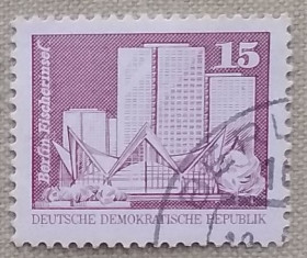Архітектура Архитектура ^/--/^ ГДР 1980 г - Здания Берлина. Рыбацкий остров ^_^^^ НДР 1980 - Будівлі Берліна. Рибальський острів - фото фото фото