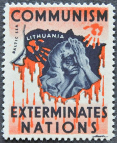 Інше Другое ^/--/^ США Непочтовые Пропаганда Литва Анти-Коммунизм 1950 ^_^^^ США Непоштові Пропаганда Литва Анти-Комунізм 1950 - фото фото фото