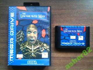 Диски з відеоіграми Диски с видеоиграми ^/--/^ Игра на Sega Mega Drive &amp;quot;The Lawnmower Man&amp;quot;      (PAL) ^_^^^ Гра на Sega Mega Drive &amp;quot; The Lawnmower Man&amp;quot; (PAL) - фото фото фото