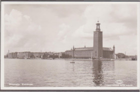 Європа Европа ^/--/^ Швеция 1947 СТОКГОЛЬМ РАТУША ЗДАНИЕ КОМПЛЕКС МОРЕ АРХИТЕКТУРА ЗОДЧЕСТВО ТРАДИЦИИ ПОЧТА ДОКУМЕНТ ПК ^_^^^ Швеція 1947 СТОКГОЛЬМ РАТУША ЗДАННЯ КОМПЛЕКС МОРЕ АРХІТЕКТУРА ЗОДНІСТЬ ТРАДИЦІЇ ПОШТА ДОКУМЕНТ ПК - фото фото фото