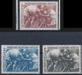 Інше Другое ^/--/^ Ватикан Эмилио Греко Красный Крест 1964 ^_^^^ Ватикан Еміліо Греко Червоний Хрест 1964 - фото фото фото