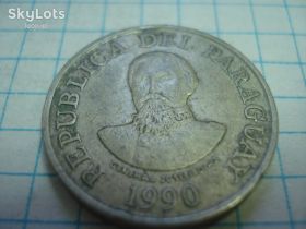 Парагвай Парагвай ^/--/^ 100 /--/ гуарані 1990 Парагвай ^_^^^ 100 /--/ гуарани 1990 Парагвай - фото фото фото