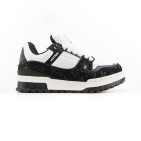 Кросівки Кроссовки ^/--/^ Louis Vuitton Trainer Black 36 - фото фото фото