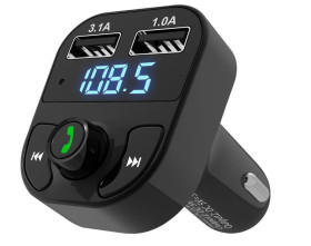 FM-Модулятори FM-Модуляторы ^/--/^ FM-модулятор для авто X /--/ 8 BT — Bluetooth 4.0, 2×USB, MicroSD, гучний зв&amp;apos;язок, 12–24 /--/ В - фото фото фото
