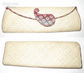 Клатчі Клатчи ^/--/^ бежевий плетений клатч Fabindia новий бірки ^_^^^ бежевый плетенный клатч Fabindia новый бирки - фото фото фото