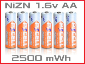 Батарейки, акумулятори Батарейки, аккумуляторы ^/--/^ PKCELL Ni-Zn AA 2500 /--/ mWh Нікель-цинковий акумулятор АА ^_^^^ PKCELL Ni-Zn AA 2500 /--/ m Wh Никель-цинковый аккумулятор АА - фото фото фото