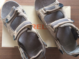 Сандалі, шльопанці Сандалии, шлепанцы ^/--/^ Сандалии мужские MERRELL   (Camer Convertible J /--/ 098418 Brindle) новые EURO 44 ^_^^^ Сандалі чоловічі MERRELL (Camer Convertible J /--/ 098418 Brindle) нові EURO 44 - фото фото фото