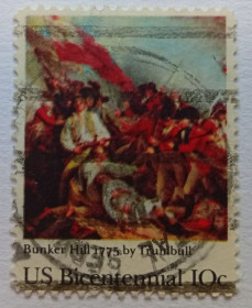 Північна Америка Северная Америка ^/--/^ США 1975 Битва за Бункер-хилл, гашеные ^_^^^ 1975 — Битва за Бункер-хілл, гашені - фото фото фото