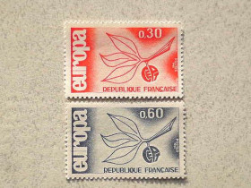 Франція Франция ^/--/^ Серія поштових марок Франція &amp;quot; Європа СЕРТ &amp;quot; 1965 рік ** ^_^^^ Серия почтовых марок Франция &amp;quot; Европа Серт &amp;quot; 1965 год ** - фото фото фото