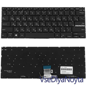 Клавіатури Клавиатуры ^/--/^ Клавиатура для ноутбука ASUS (X /--/ 3400, X /--/ 7400 series) rus, black, без фрейма, подсветка клавиш ^_^^^ Клавіатура для ноутбука ASUS (X /--/ 3400, X /--/ 7400 series) rus, black, без фрейму, підсвічування клавіш - фото фото фото